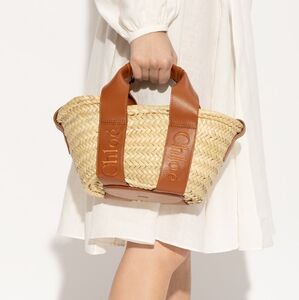 Chloe open top small basket bag
